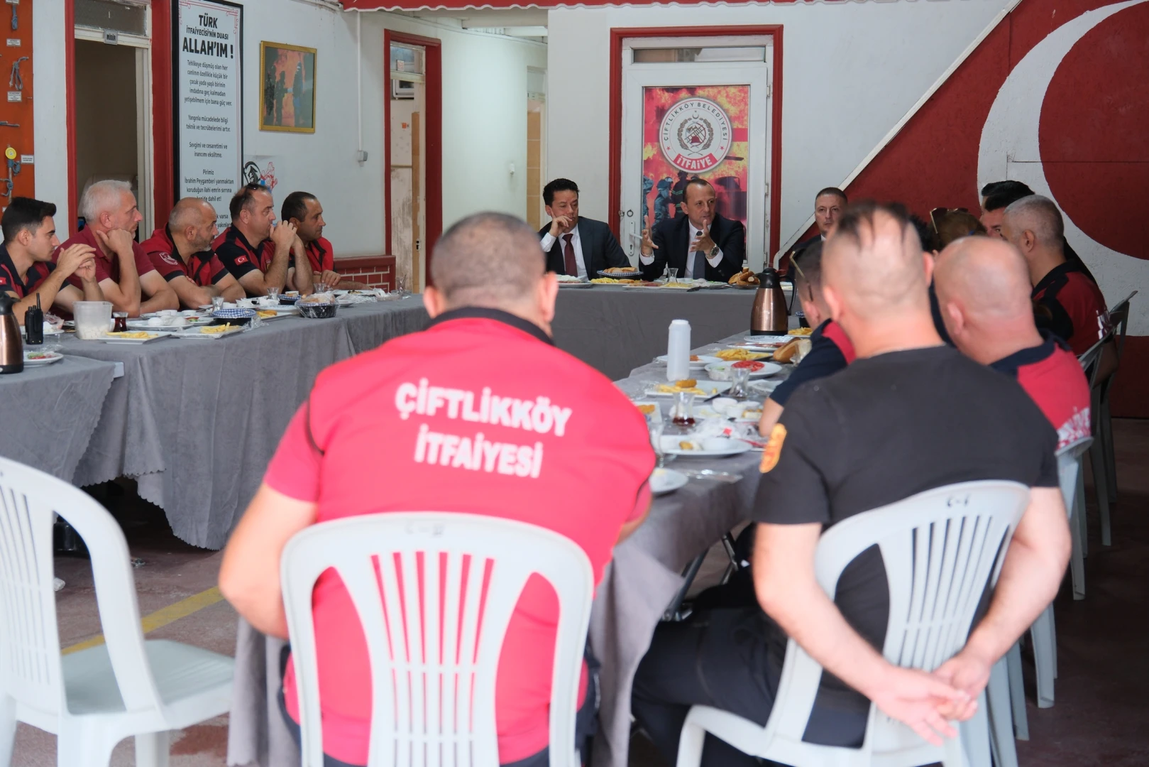 BAŞKAN YELE İTFAİYECİLERİN HAFTASINI KUTLADI
