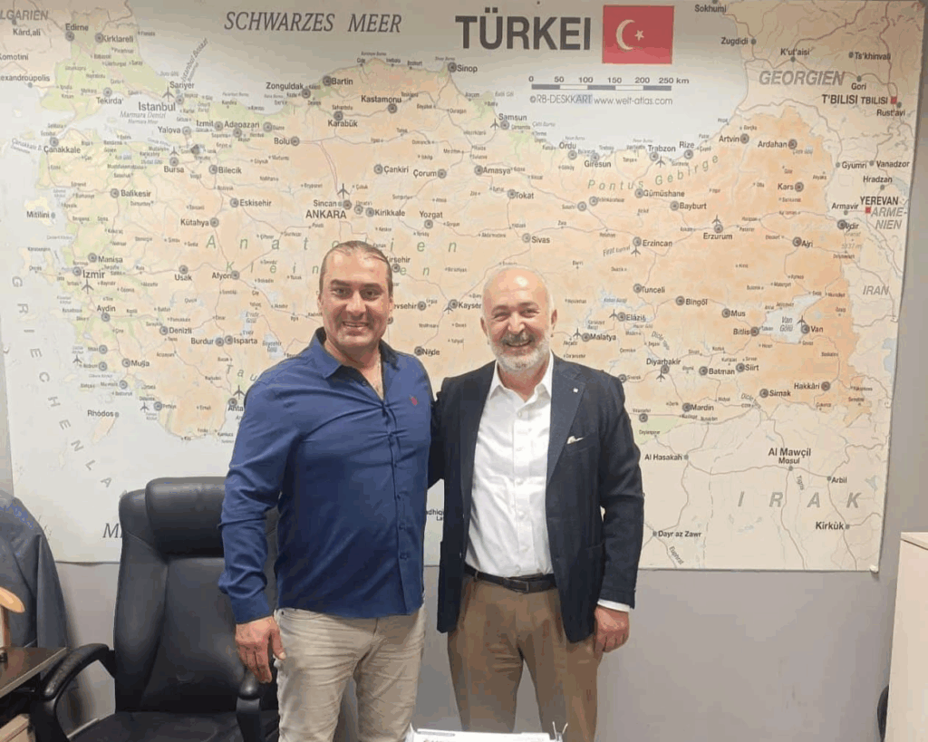 Yalova’da Anlamlı Buluşma: TÜVTÜRK Araç Muayene Müdürü Mahmut Erdem Mısır, Eski Çiftlikköy Belediye Başkanı Ali Murat Silpagar’ı Ağırladı
