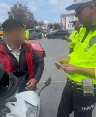 Yalova’da 529 Motosikletli Kurye Denetlendi: Yetki Belgesi Olmayanlara Ceza