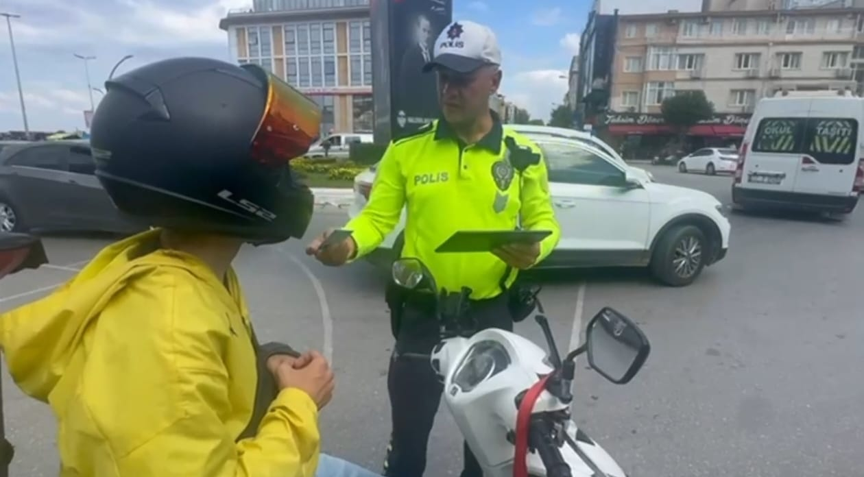 Yalova’da 529 Motosikletli Kurye Denetlendi: Yetki Belgesi Olmayanlara Ceza