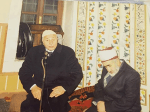 Erbakan Hocanın Bereketzade Camii Ziyareti ve Kasım Baba ile Tarihi Sohbet