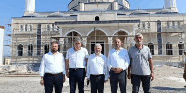 Yalova Müftüsü İlyas Yılmaztürk’ten Yalova Üniversitesi Camii İnşaatına Ziyaret