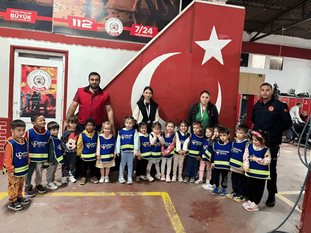 BİLİMFİKİR MİNİKLERİ ÇİFTLİKKÖY İTFAİYECİLERİYLE BULUŞTU