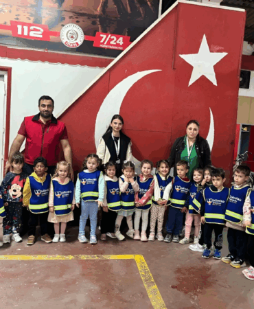 BİLİMFİKİR MİNİKLERİ ÇİFTLİKKÖY İTFAİYECİLERİYLE BULUŞTU