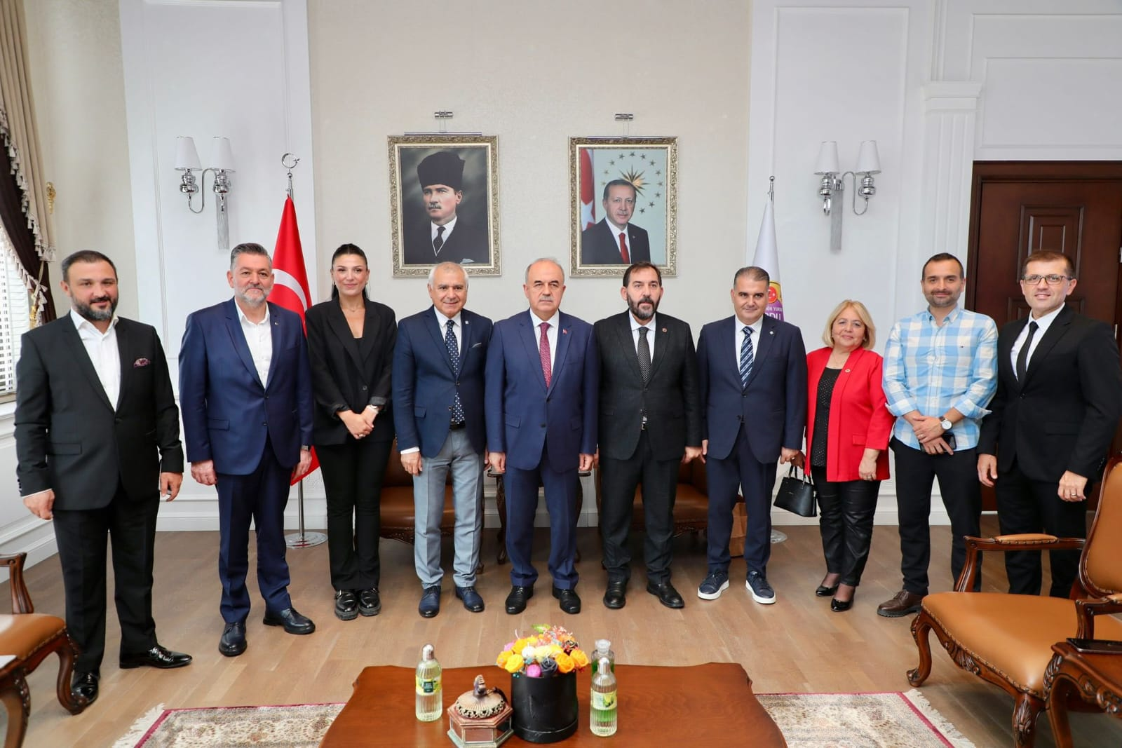 Türkiye Kent Konseyleri Birliği Başkanı Hasan Soygüzel’den Ordu Valisi Muammer Erol’a Ziyaret