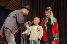 ÇOCUKLAR ‘MAKARİNO’ İLE EĞLENDİ