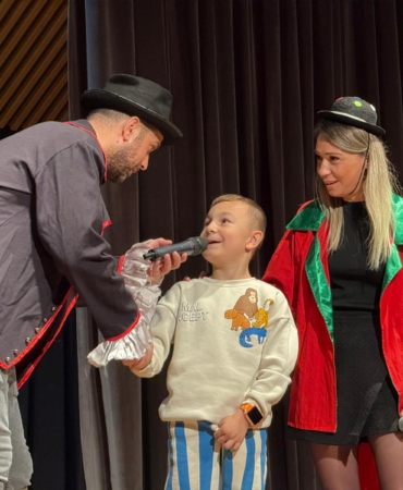 ÇOCUKLAR ‘MAKARİNO’ İLE EĞLENDİ