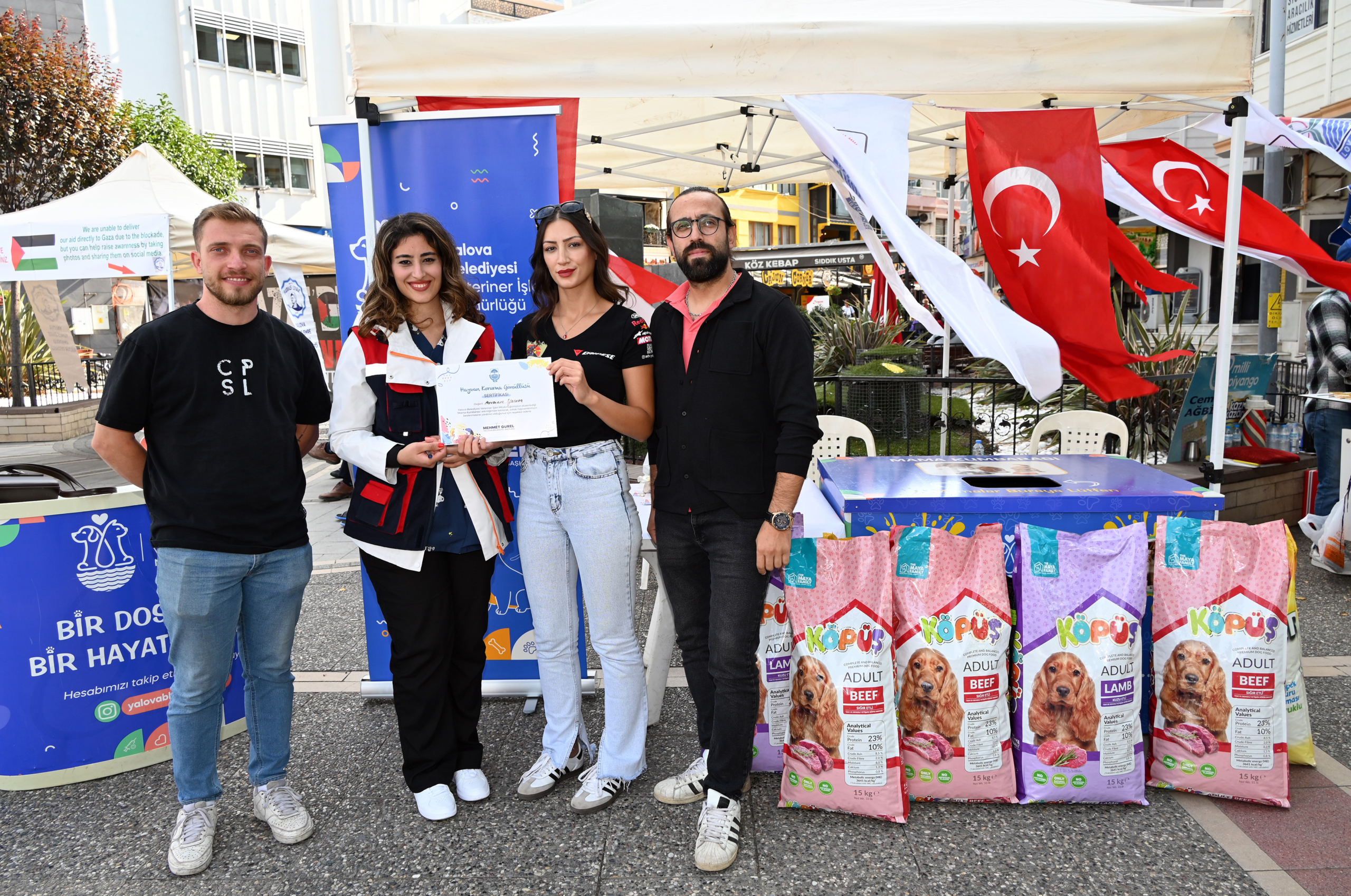 PATİLİ DOSTLARIMIZ İÇİN MAMA DAYANIŞMASI