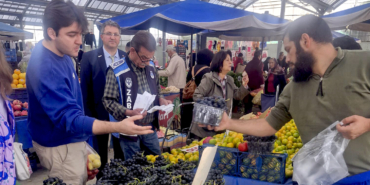 YALOVA BELEDİYESİ’NDEN PAZAR YERLERİ VE MARKETLERE SIKI DENETİM