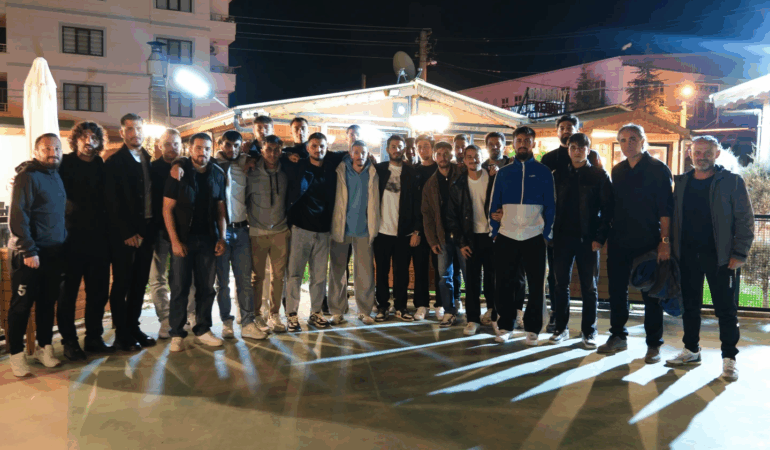 ÇİFTLİKKÖY BELEDİYESPOR MORAL YEMEĞİNDE BULUŞTU