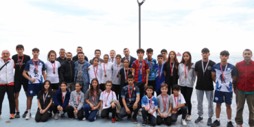 ÇİFTLİKKÖY’DE CUMHURİYET KOŞUSU HEYECANI YAŞANDI