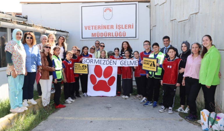 Öğrenciler “Görmezden Gelme” Projesiyle Sokak Hayvanlarına Umut Oldu