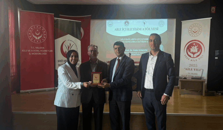 Yalova’da “Aile İçi İletişim Atölyesi” Düzenlendi