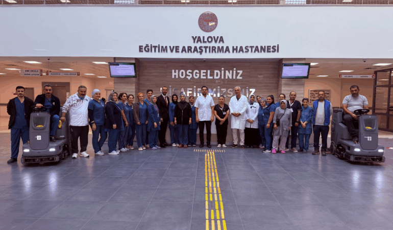 Yalova Eğitim ve Araştırma Hastanesi’nde QR Kodlu Temizlik Bildirim Sistemi Başladı