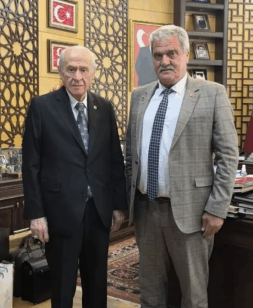 Teşvikiye Belediye Başkanı Mustafa Nurten’den MHP Lideri Devlet Bahçeli’ye Ziyaret