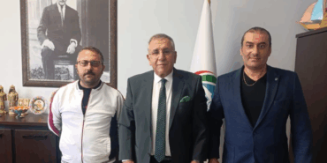 Yalova’nın Renkli Yöneticisi Vali Yardımcısı Bahattin Atçı’ya TÜV Türk Yalova İşletme Müdürü Mahmut Erdem Mısırlı’dan Ziyaret