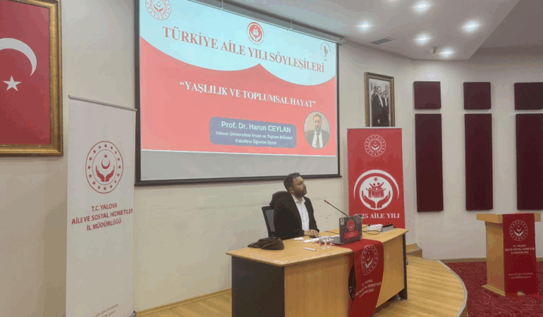 Yalova’da Aile Yılı Söyleşileri Devam Ediyor