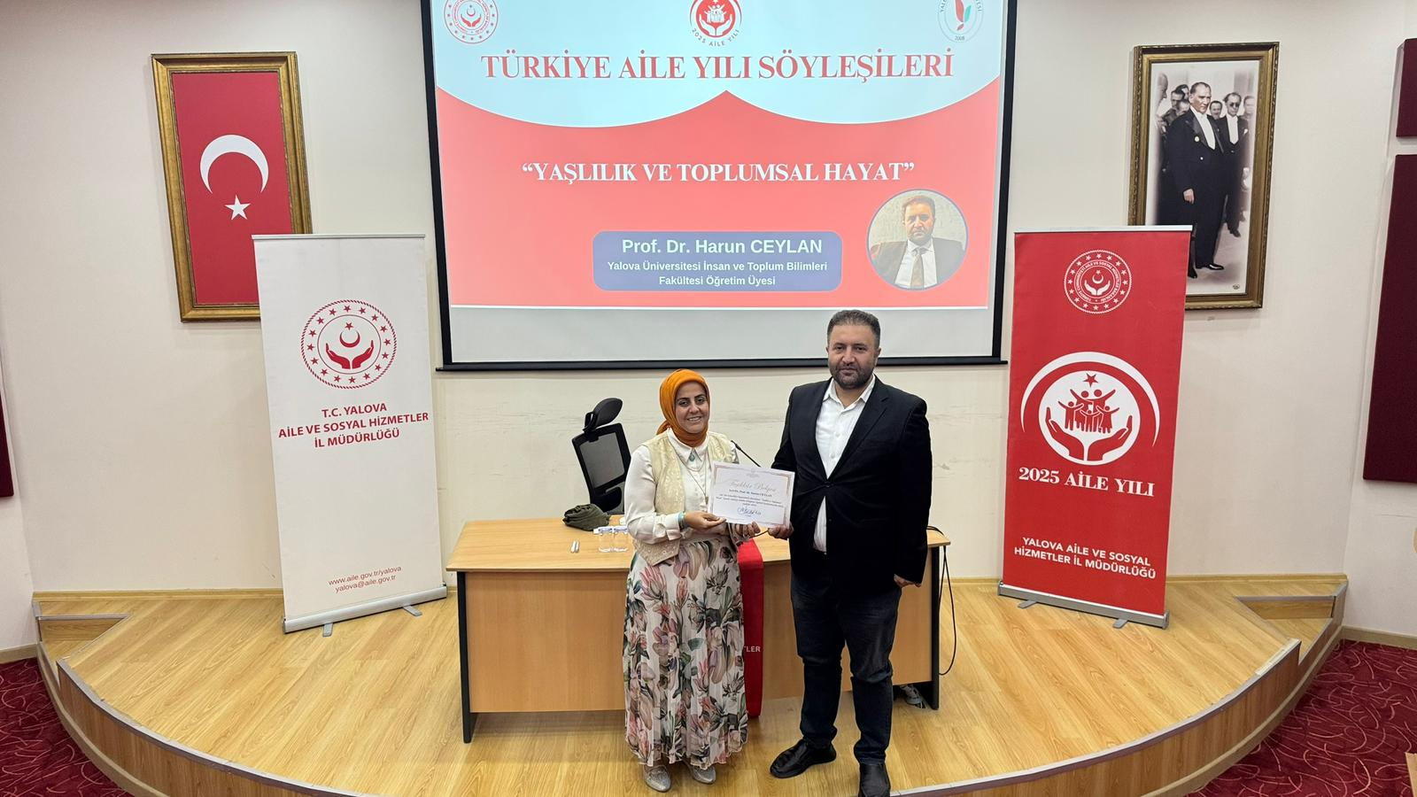 Yalova’da Aile Yılı Söyleşileri Devam Ediyor