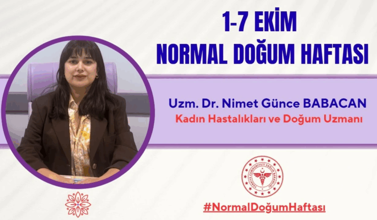 Dr. Nimet Günce Babacan: “Normal Doğum, Anne ve Bebek İçin En Doğal ve Sağlıklı Seçenektir” 1 Dr. Nimet Günce Babacan: “Normal Doğum, Anne ve Bebek İçin En Doğal ve Sağlıklı Seçenektir”
