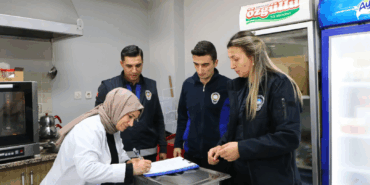 ÇİFTLİKKÖY’DE OKULLARA ZABITADAN HİJYEN DENETİMİ