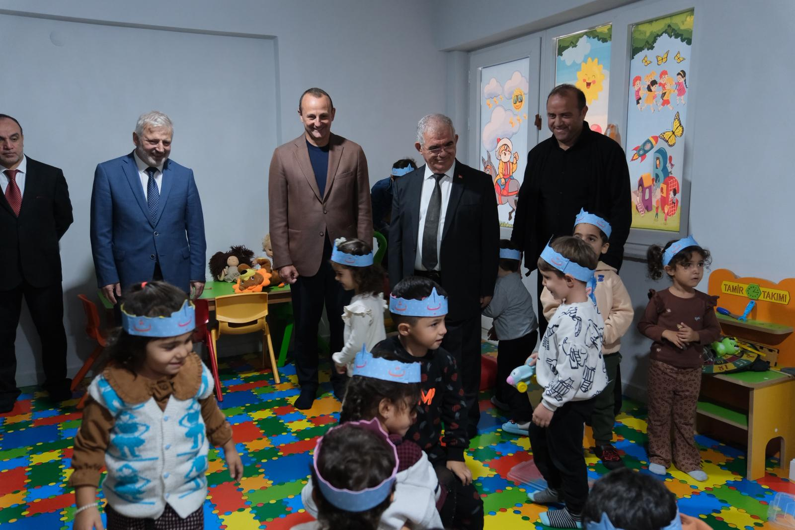 Başkan Adil Yele, Kelebek Çayırı Hz. Aişe Kur’an Kursu’nun Açılışına Katıldı
