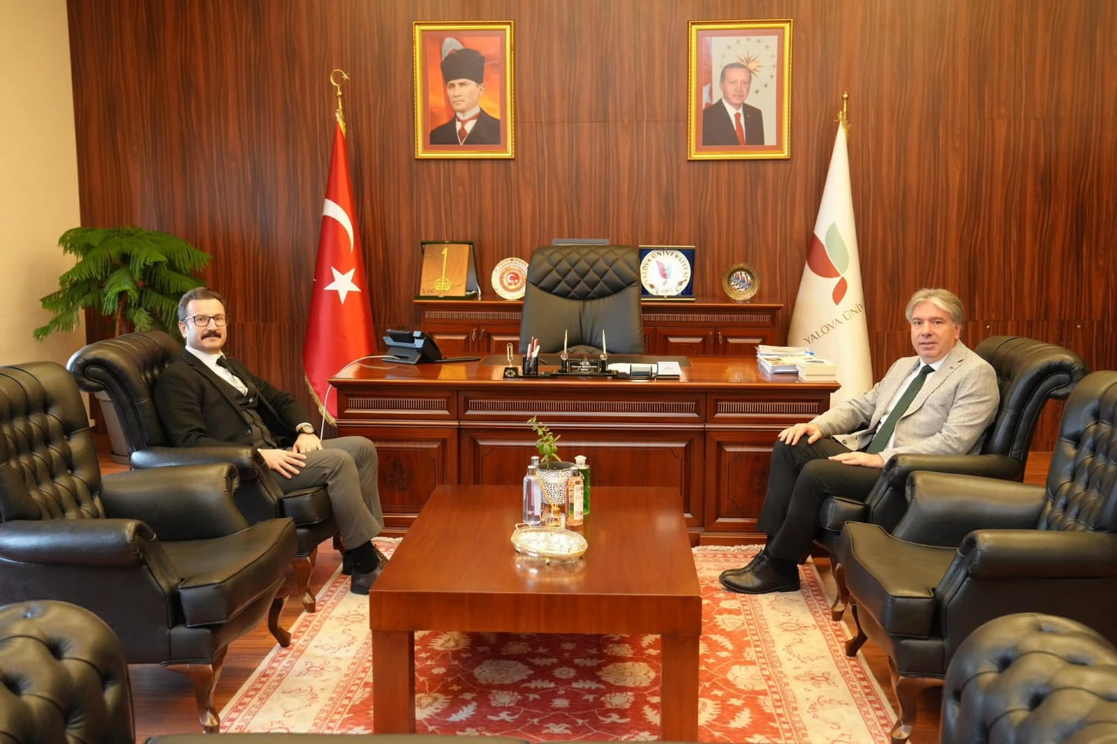 Yalova İdare Mahkemesi Başkanından Rektör Bahçekapılı’ya Ziyaret