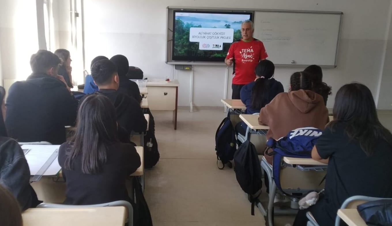 TEMA MERKEZ İLÇEDEN TOBB MESLEKİ VE TEKNİK ANADOLU LİSESİNDE TANITIM ETKİNLİĞİ