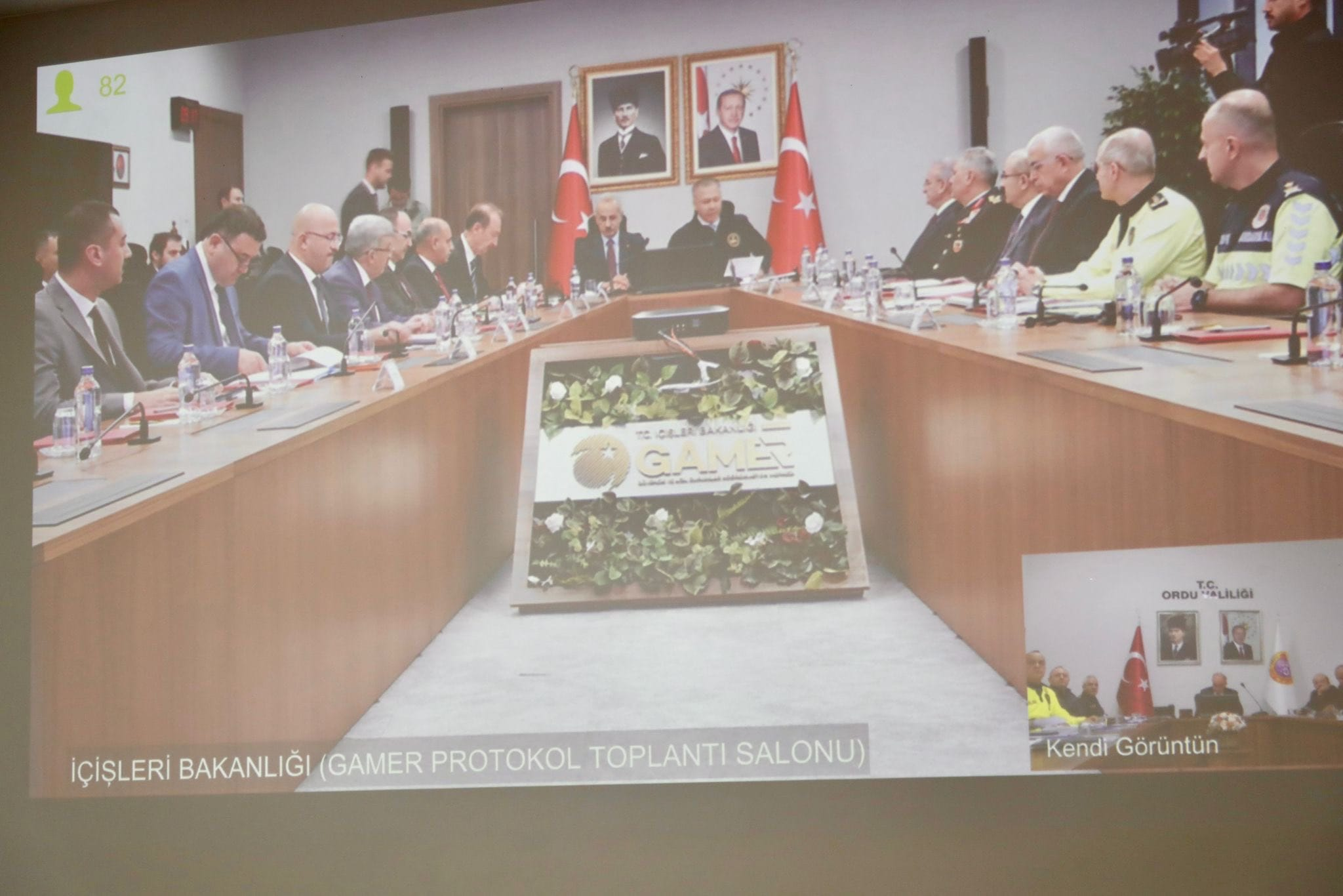 Ordu Valisi Muammer Erol, Bakan Yerlikaya ve Bakan Uraloğlu Başkanlığında Gerçekleşen Trafik Güvenliği Toplantısına Katıldı