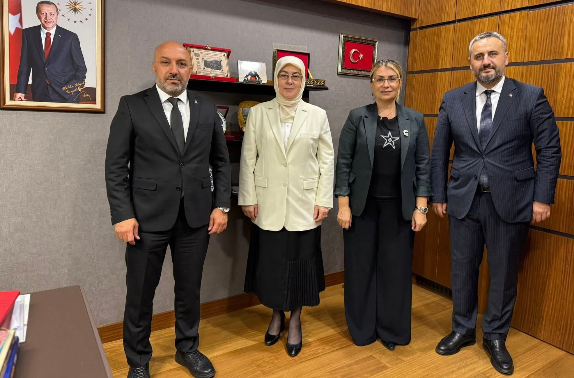 AK Parti Yalova Milletvekili Meliha Akyol’dan Ankara’da Yoğun Ziyaret Trafiği