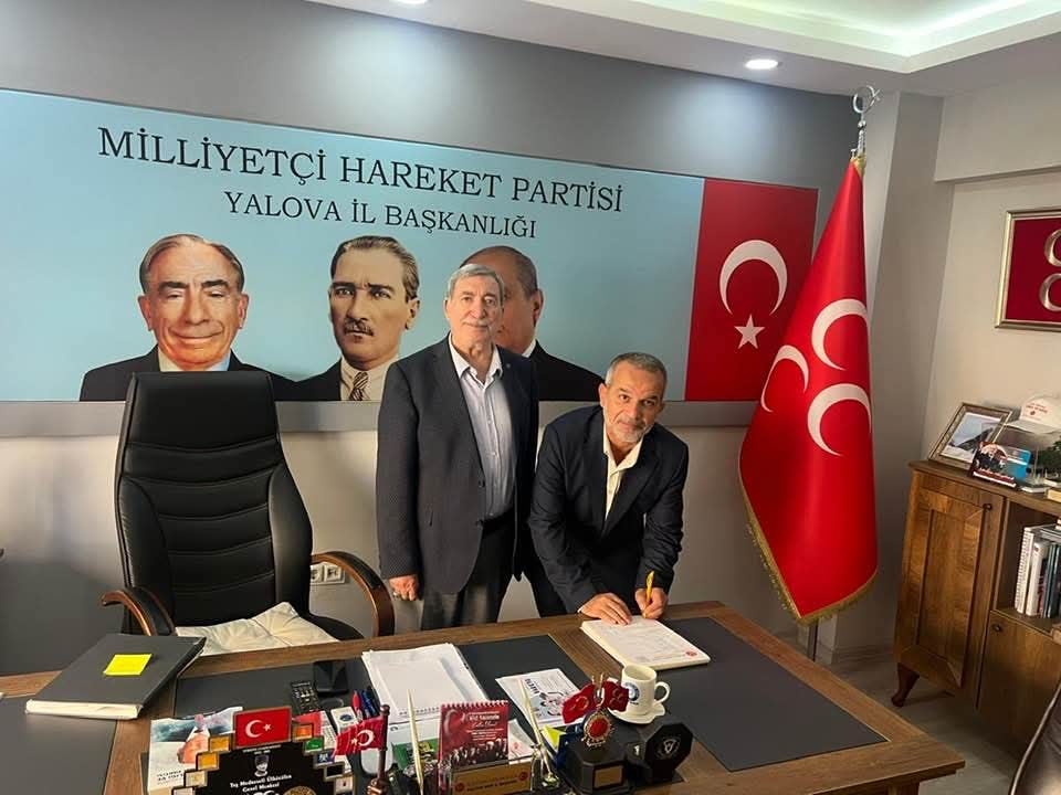 MHP Yalova İl Başkanlığı Üye Sayısını Artırmaya Devam Ediyor