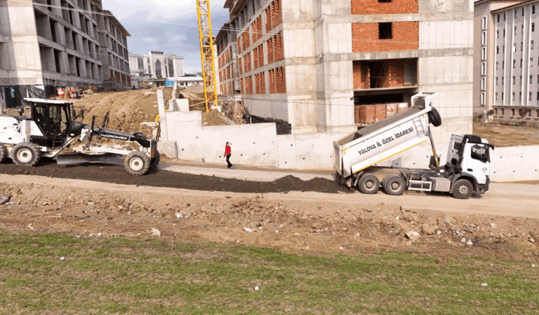 Yalova’da KYK Kız Öğrenci Yurdu Yolunda Çalışmalar Başladı