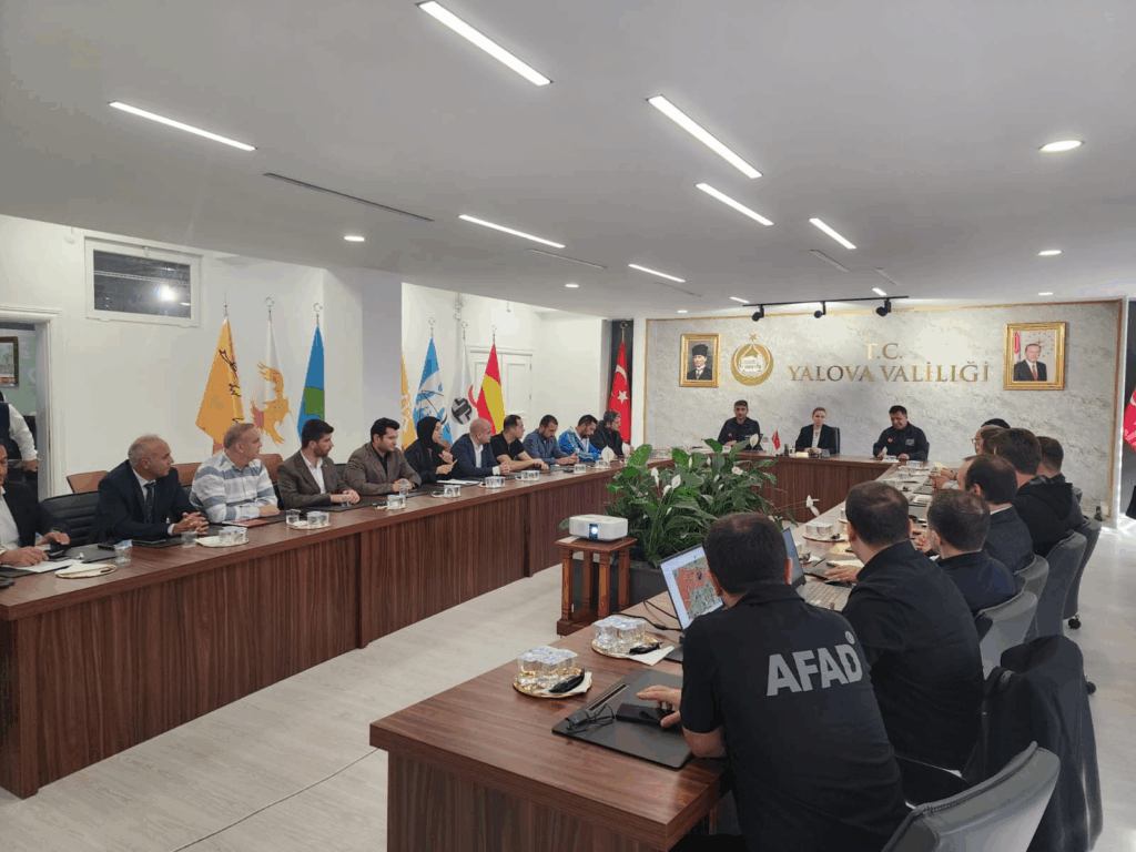 YALOVA’DA YAPI ENVANTERİ ÇALIŞMASI TOPLANTISI GERÇEKLEŞTİRİLDİ