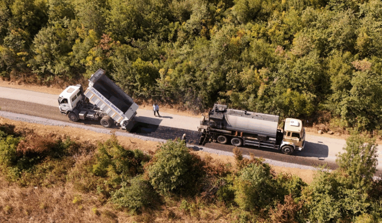 Köylerimizin Ulaşımı İçin 44 Kilometrelik Sathi Kaplama Yol Tamamlandı.