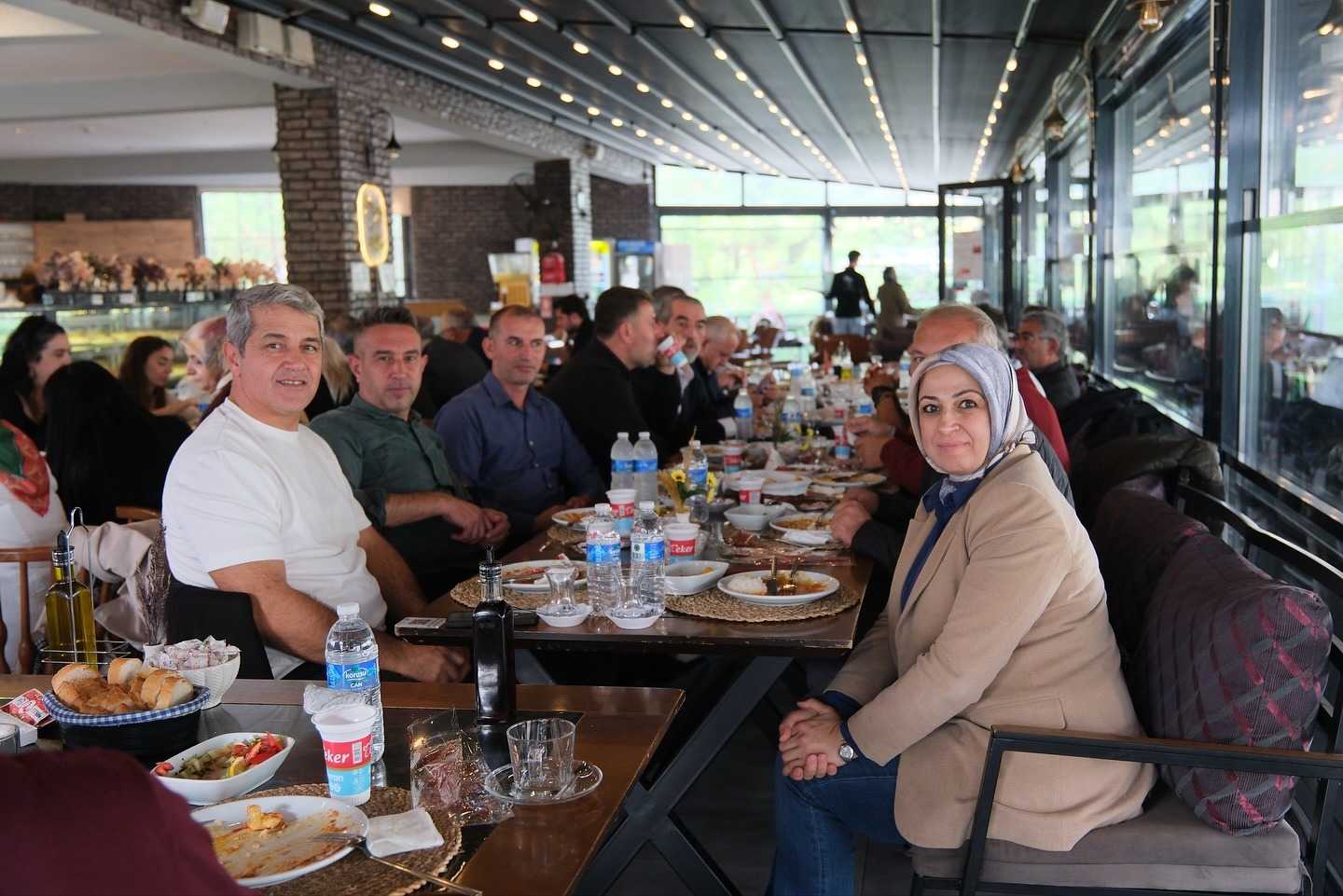 BAŞKAN YELE, ÇİFTLİKKÖY’DEKİ MUHTARLARLA BİR ARAYA GELDİ
