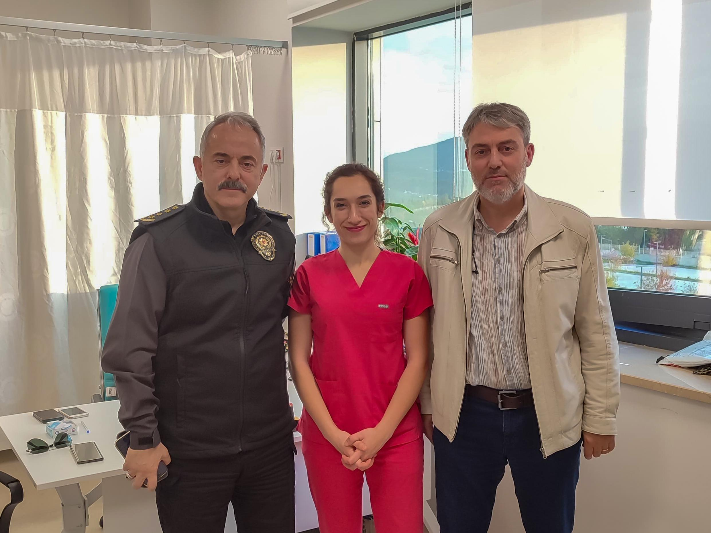 Yalova Eğitim ve Araştırma Hastanesi’ne Atanan Dr. Sare Demirtaş’a Ziyaret