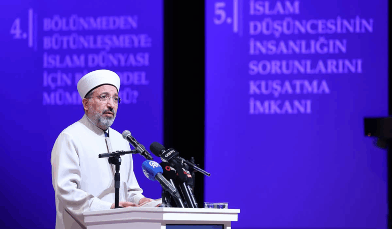 Diyanet İşleri Başkanı Prof. Dr. Safi Arpaguş: “İnsanlığın kurtuluş reçetesi Kur’an’da ve sünnet-i seniyyede mevcuttur”