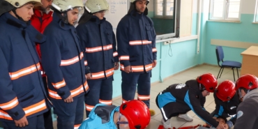 13 EKİM DÜNYA AFET RİSKLERİNİN AZALTILMASI GÜNÜ’NDE TATBİKAT GERÇEKLEŞTİRİLDİ