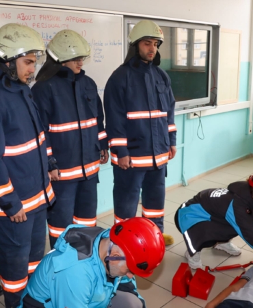 13 EKİM DÜNYA AFET RİSKLERİNİN AZALTILMASI GÜNÜ’NDE TATBİKAT GERÇEKLEŞTİRİLDİ