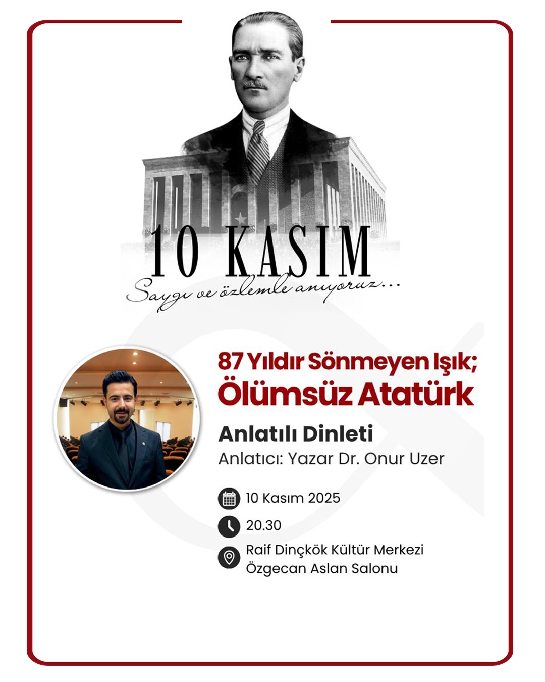 YALOVA BELEDİYESİ’NDEN 10 KASIM’A ÖZEL ANMA PROGRAMLARI 6 YALOVA BELEDİYESİ’NDEN 10 KASIM’A ÖZEL ANMA PROGRAMLARI