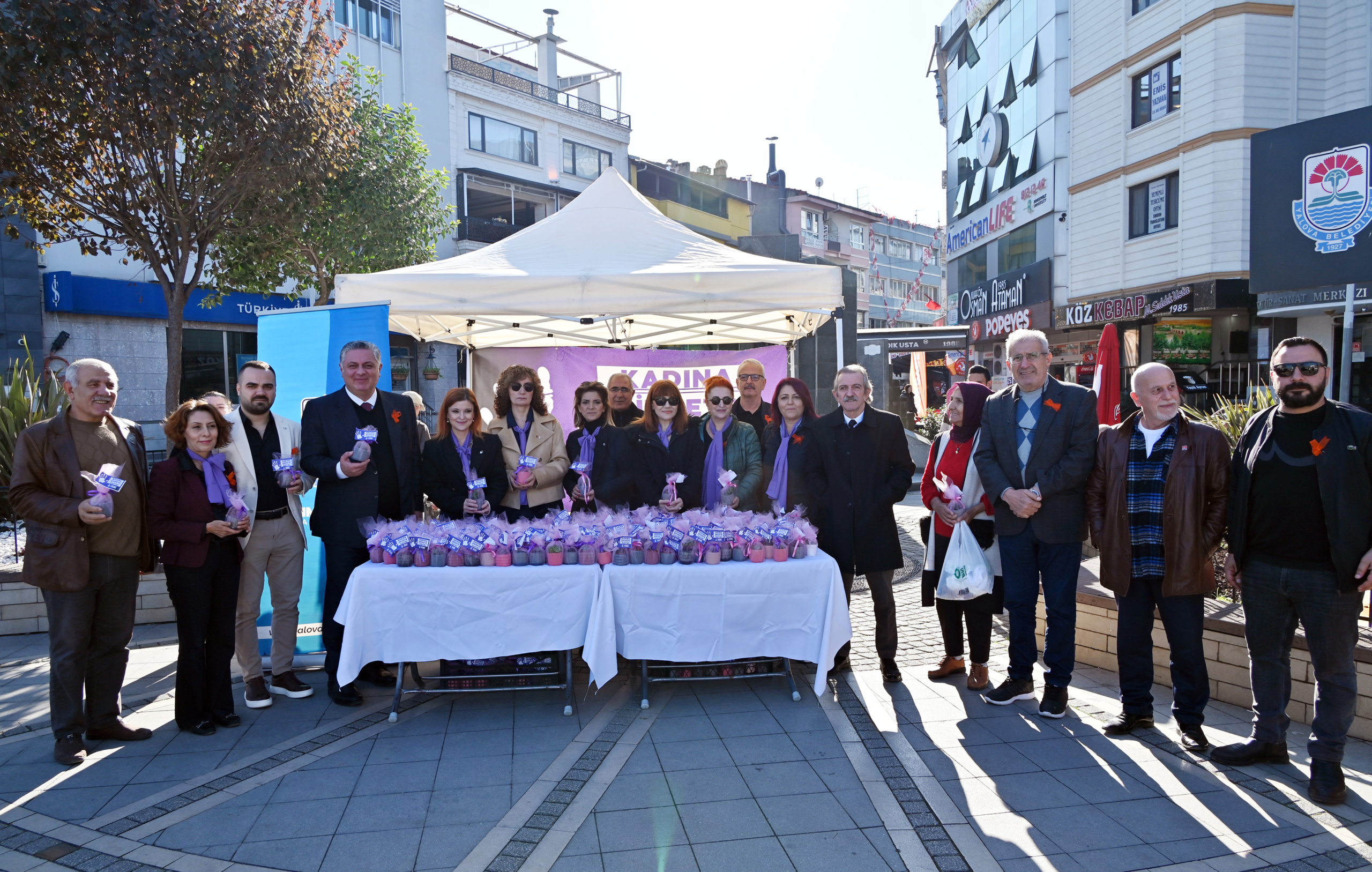 YALOVA BELEDİYESİ’NDEN 25 KASIM’A ÖZEL FARKINDALIK ETKİNLİĞİ