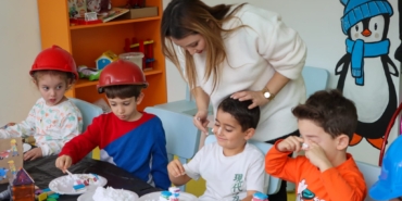 YAPI-İNŞA MİMARİ ESERLER ATÖLYESİ MİNİKLERLE BULUŞTU