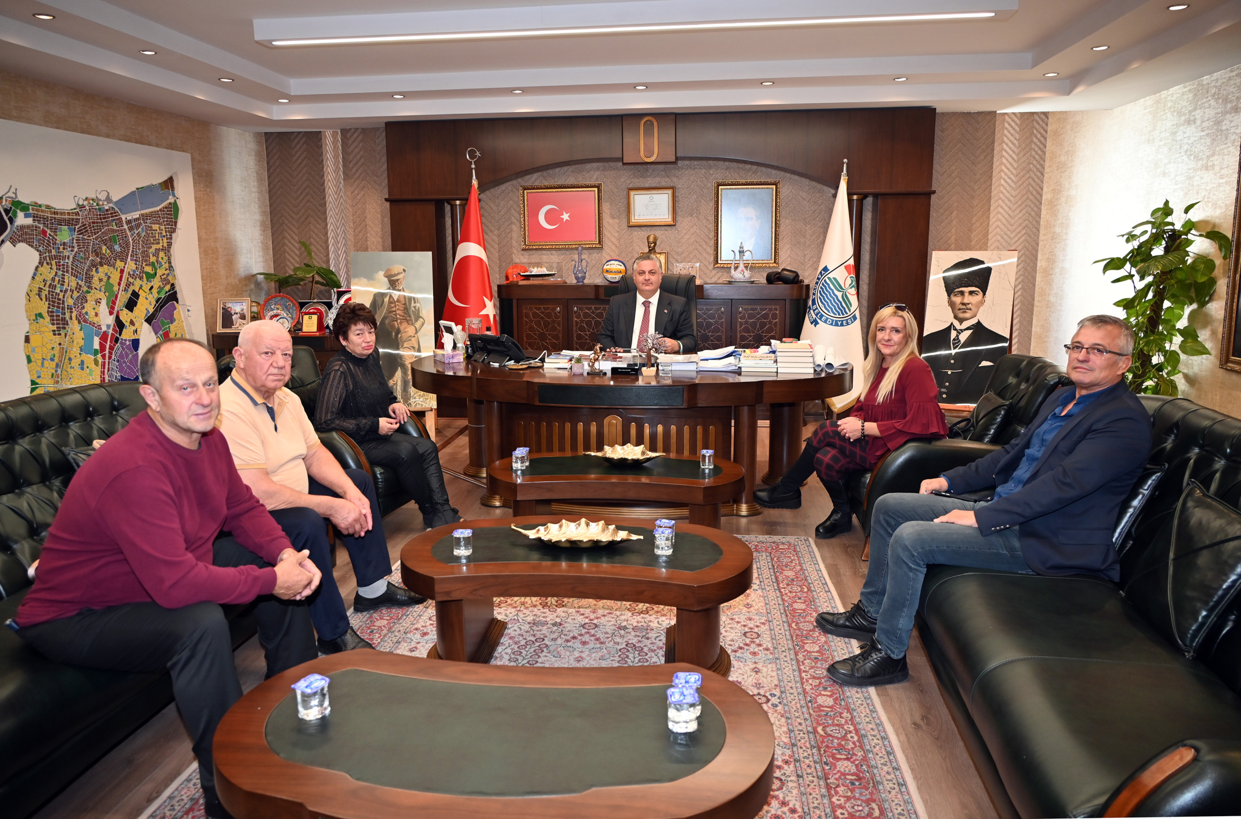 YALOVA BELEDİYESİ KARDEŞ ŞEHİR SMOLYAN HEYETİNİ AĞIRLADI