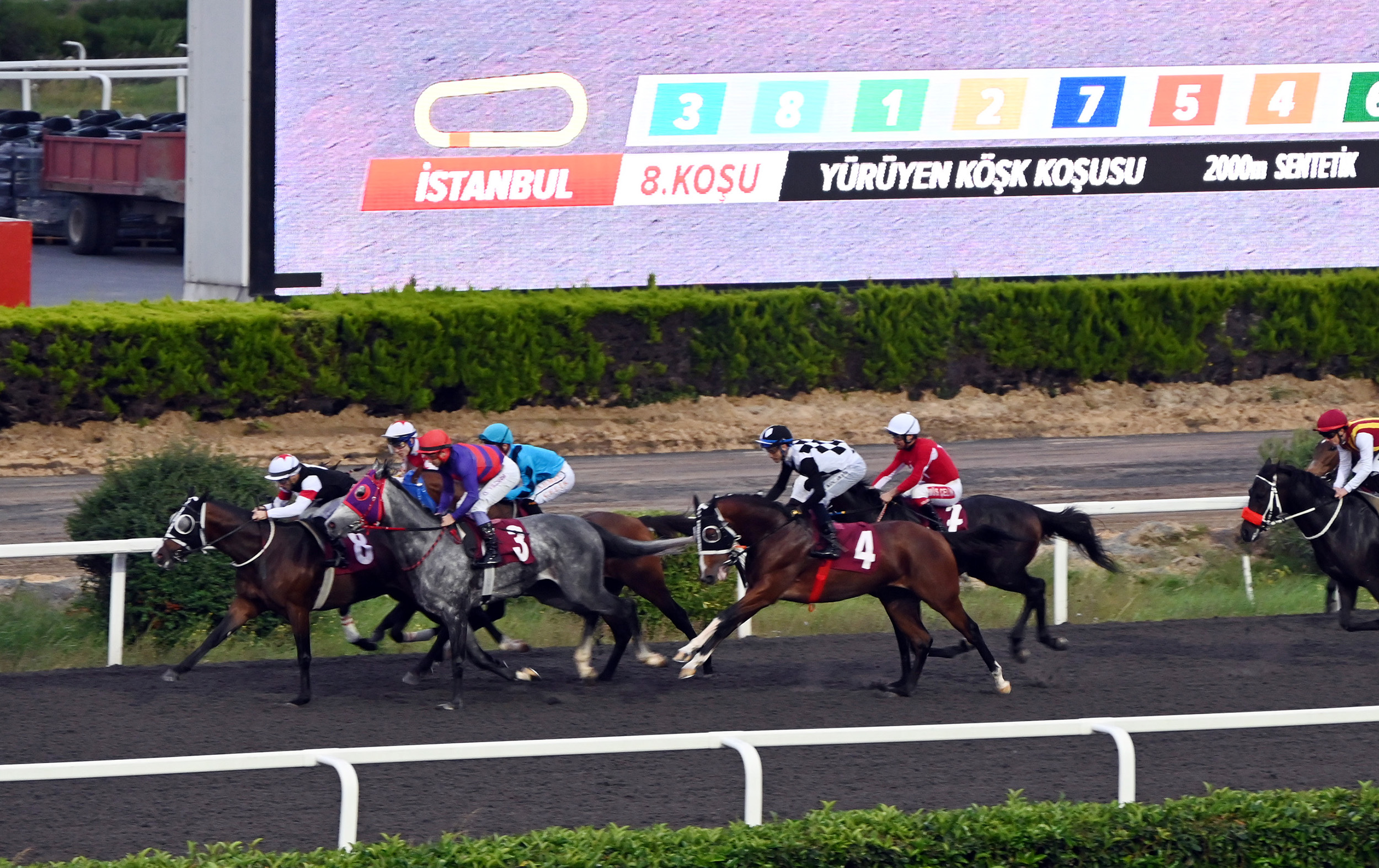 Yürüyen Köşk Koşusu 9 Kasım’da Veliefendi Hipodromu’nda Gerçekleştirilecek 6 Yürüyen Köşk Koşusu 9 Kasım’da Veliefendi Hipodromu’nda Gerçekleştirilecek