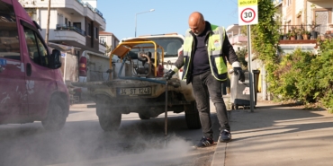 KANALİZASYONLARDA SICAK SİSLEME ÇALIŞMALARI SÜRÜYOR