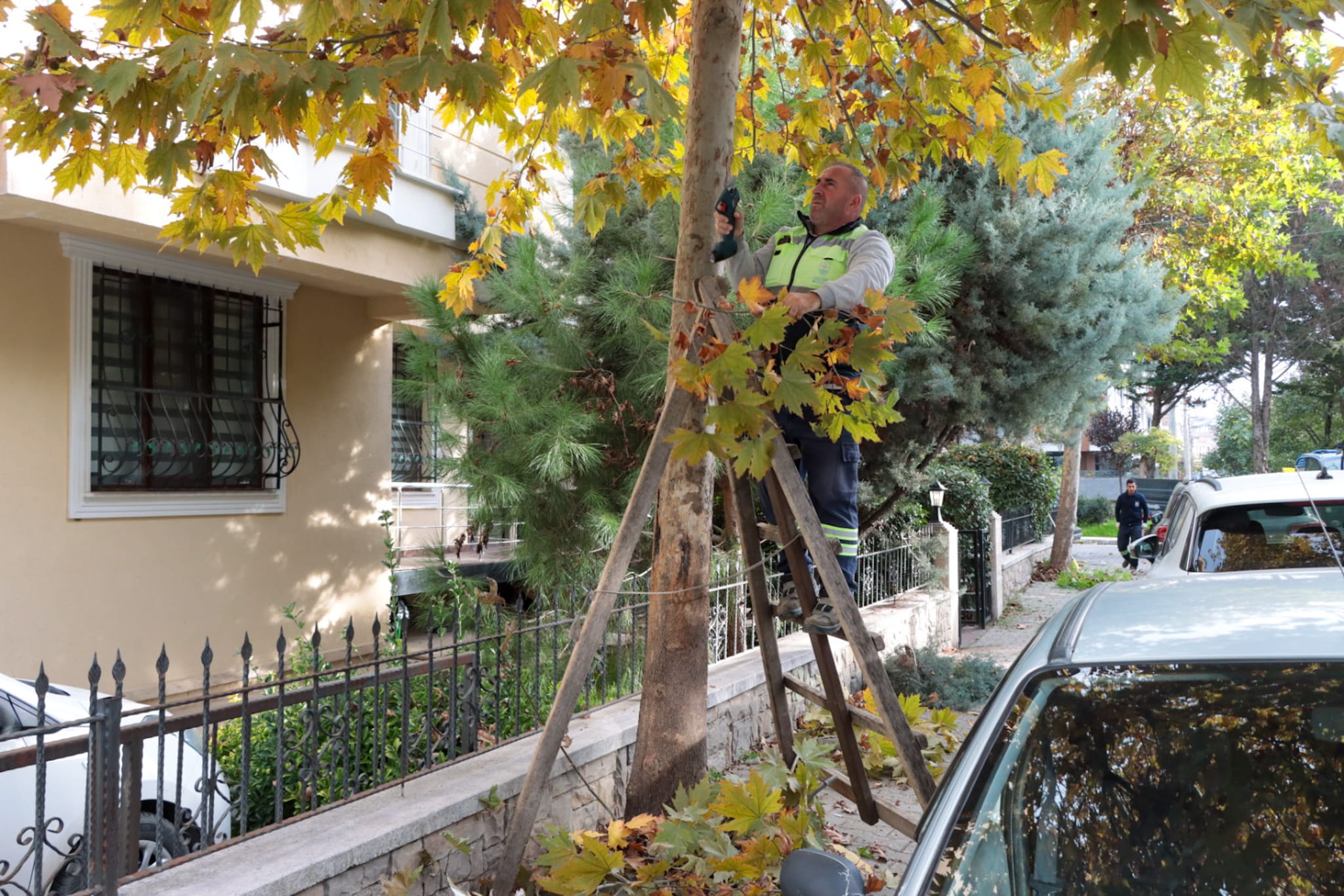 ADNAN MENDERES MAHALLESİ’NDE ÇEVRE DÜZENLEME ÇALIŞMASI 4 ADNAN MENDERES MAHALLESİ’NDE ÇEVRE DÜZENLEME ÇALIŞMASI