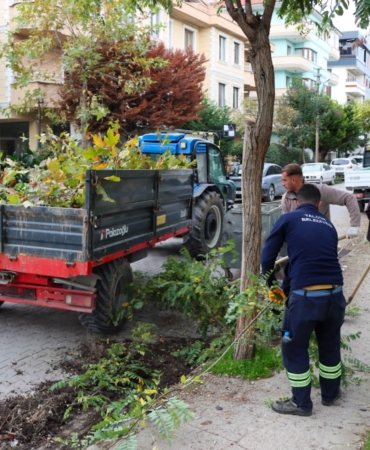 ADNAN MENDERES MAHALLESİ’NDE ÇEVRE DÜZENLEME ÇALIŞMASI