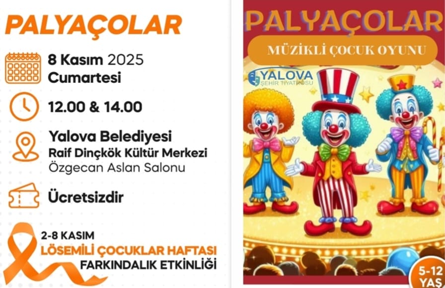 YALOVA BELEDİYESİ’NDEN ÇOCUKLARA RENKLİ KASIM ETKİNLİKLERİ