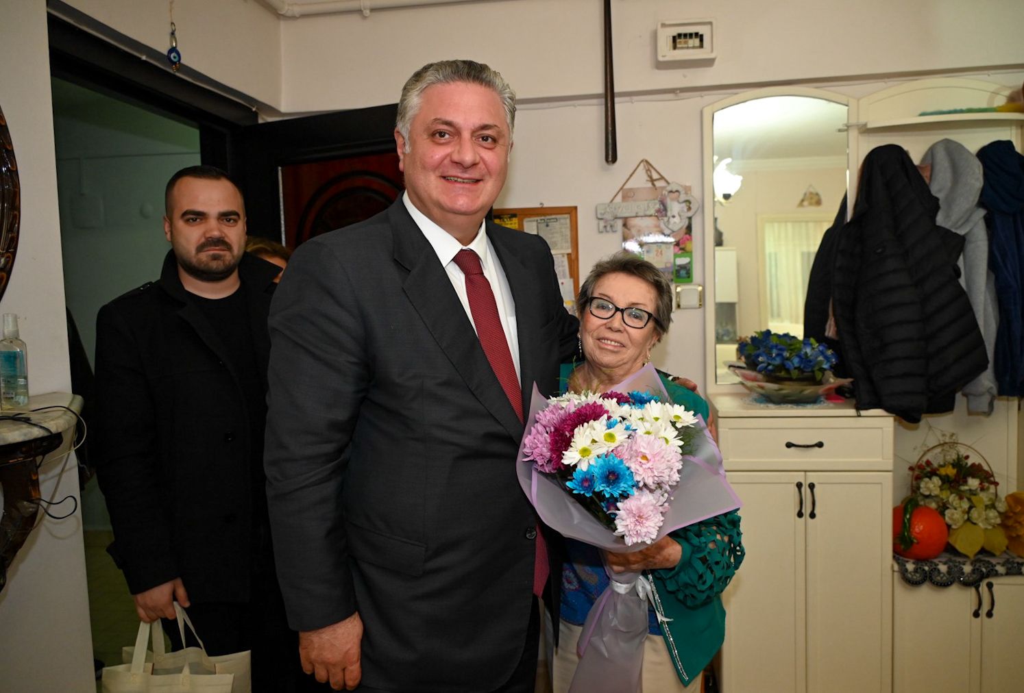 BAŞKAN MEHMET GÜREL’DEN 24 KASIM’A ÖZEL ANLAMLI ZİYARET