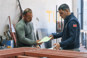 ÇİFTLİKKÖY’DE ZABITADAN ENDÜSTRİYEL ATIK DENETİMİ