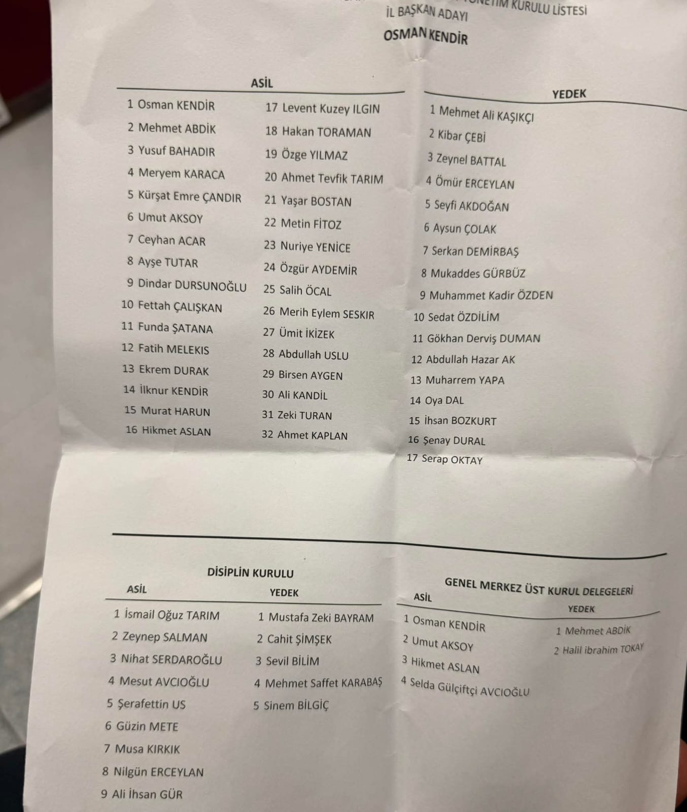 Kendir Güven Tazeledi: İYİ Parti Yalova 4. Olağan İl Kongresi Coşkuyla Gerçekleştirildi
